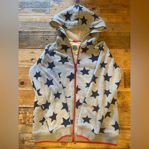 Boys Mini Boden Fleece Lined Full Zip Hoodie Age 9-10